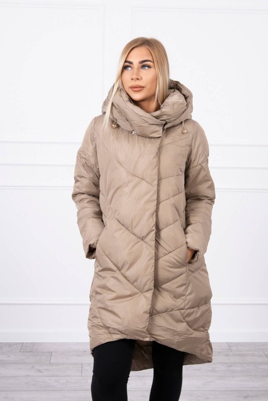 Zimní bunda FIFI Donna beige - Dámské oblečení bundy