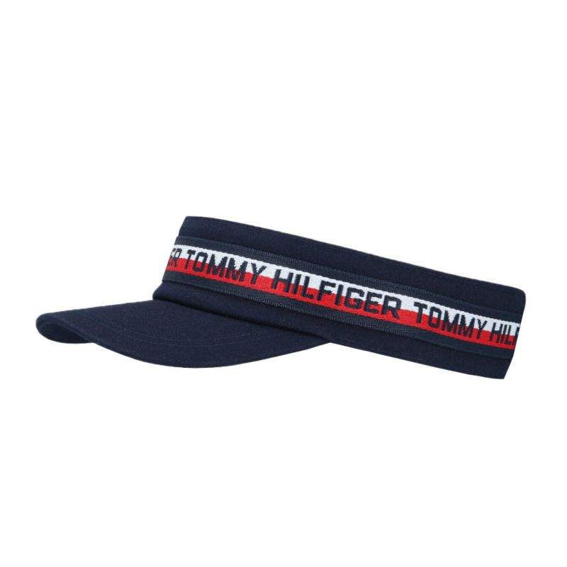 Tommy Hilfiger Corporate Logo Tape Visor Jr AU0AU00925 - Dámské oblečení doplňky Klobouky a kšiltovky