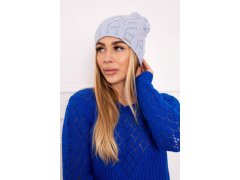 Fleecová čepice Sonia K201 modrá