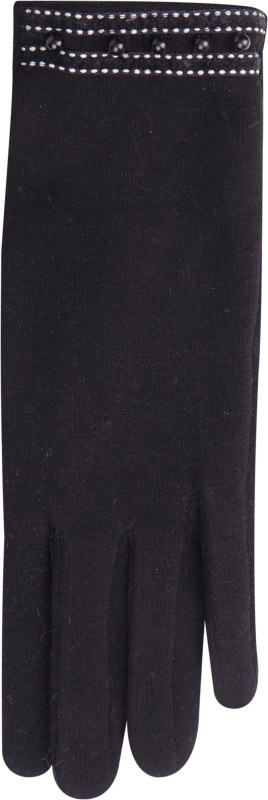 Dámské rukavice R-138 černá - Yoclub - čepice, rukavice a šály