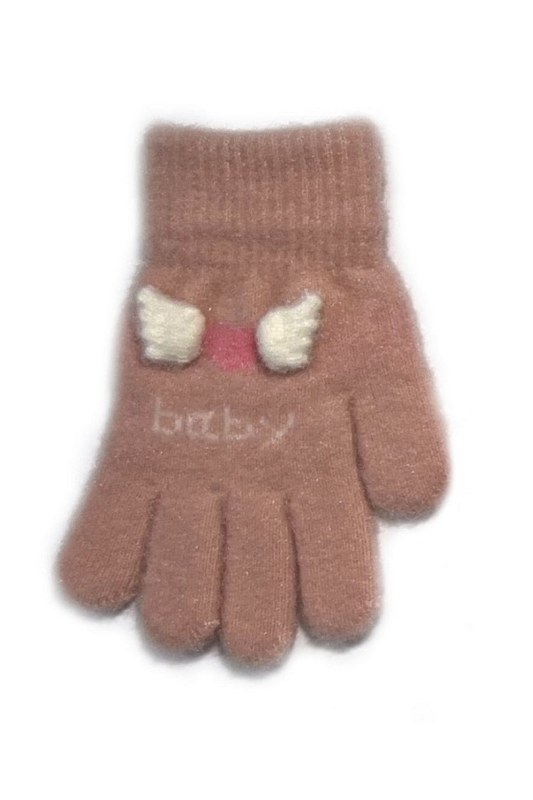 Dívčí rukavice R-207 - Dámské oblečení doplňky čepice, rukavice a šály