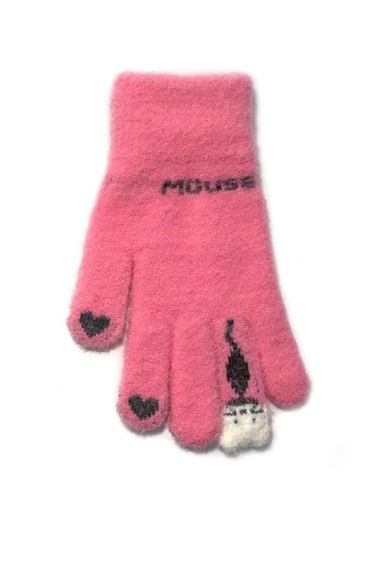 Dívčí rukavice R-210 - čepice, rukavice a šály