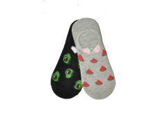Dámské ponožky baleríny WiK 0144 Midini Ovoce A´2 36-41