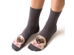Ponožky Mops 099 tmavě šedé