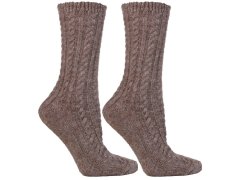 Ponožky s vlnou Wool béžové