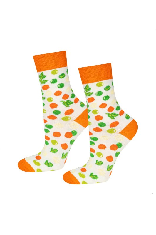 Dámské ponožky Zeleninový salát - Soxo - Dámské oblečení doplňky ponožky