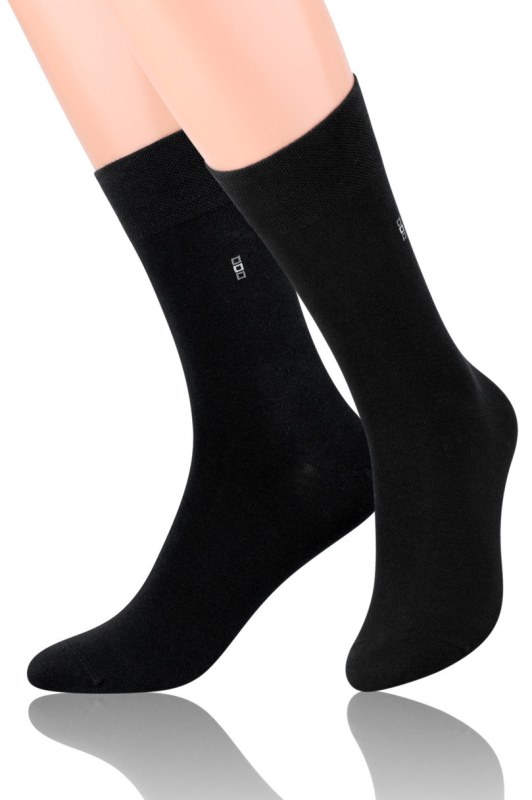 Vzorované ponožky k obleku 056 MAX - Dámské oblečení doplňky ponožky