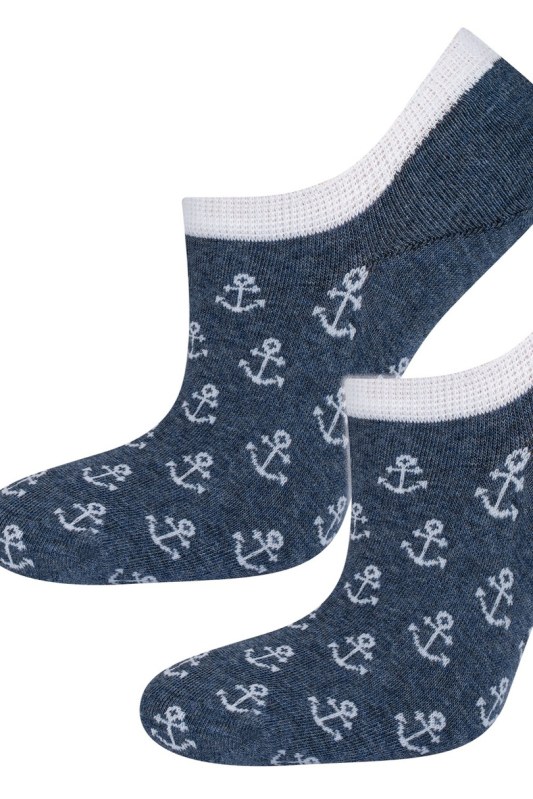 Ponožky SOXO - Kotvy - Dámské oblečení doplňky ponožky