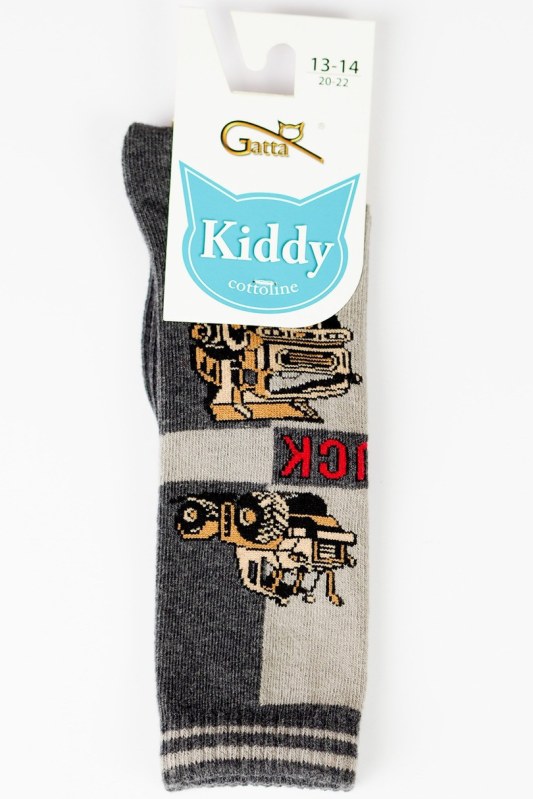 Chlapecké vzorované podkolenky KIDDY - 2-6 let - ponožky