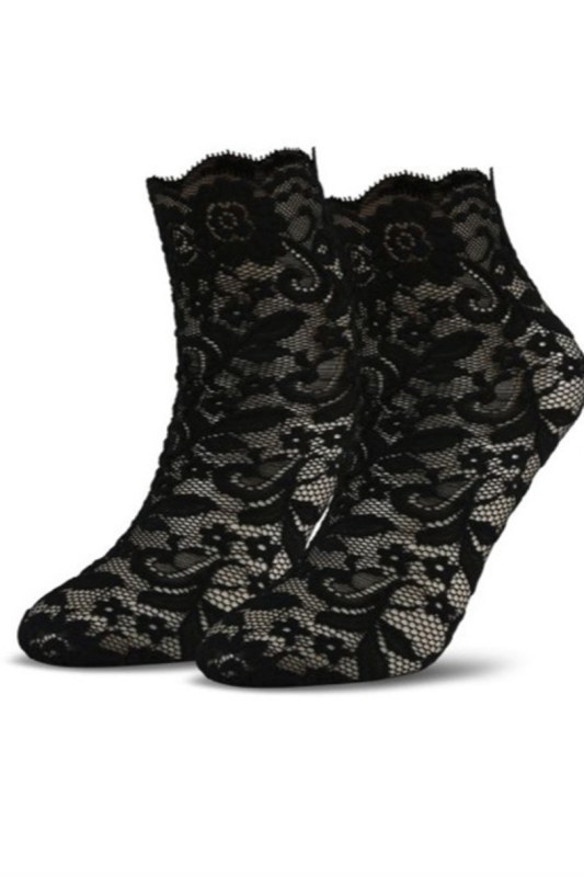 Dámské krajkové ponožky JOURNAL - Dámské oblečení doplňky ponožky