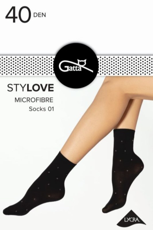 Dámské ponožky STYLOVE 01 - Mikrovlákno 40 DEN - Dámské oblečení doplňky ponožky
