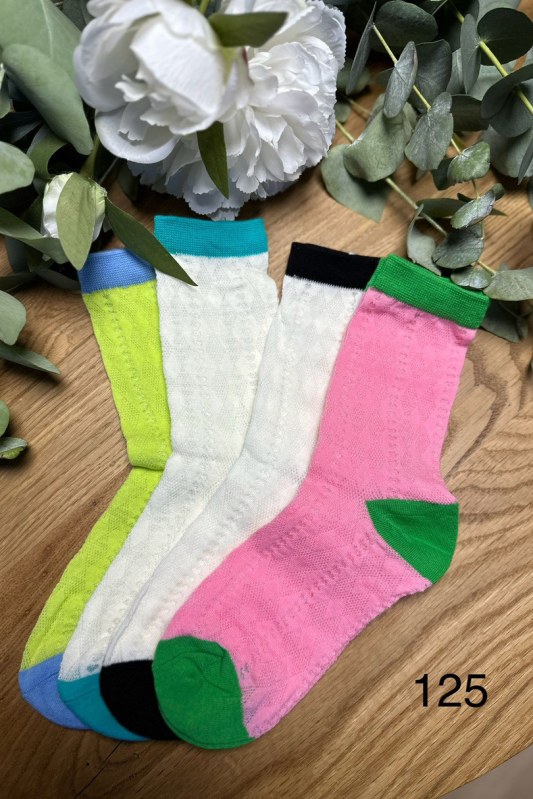 Dámské ponožky 125 - Dámské oblečení doplňky ponožky