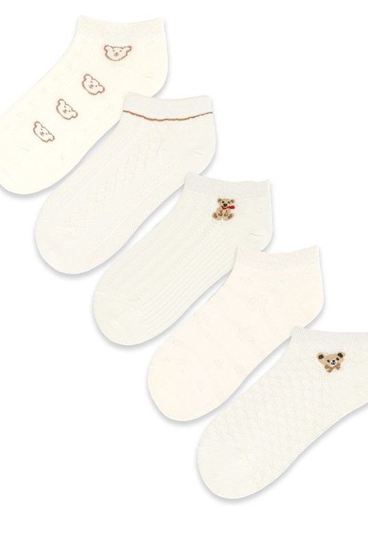 Bavlněné ponožky ST034 - Dámské oblečení doplňky ponožky