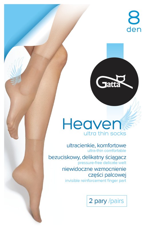 Dámské ponožky Gatta Heaven 8 den - Dámské oblečení doplňky ponožky