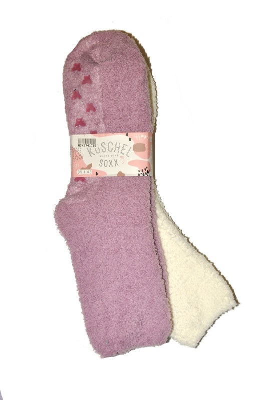 Dámské ponožky WiK 37417 Happy Kuschel Super Soft ABS A´2 35-42 - ponožky