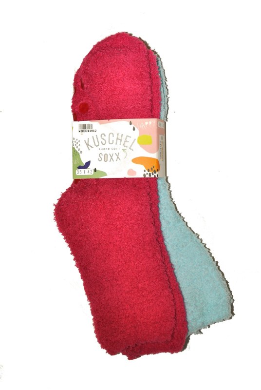 Dámské ponožky WiK 37419 Happy Kuschel Super Soft ABS A´2 35-42 - ponožky