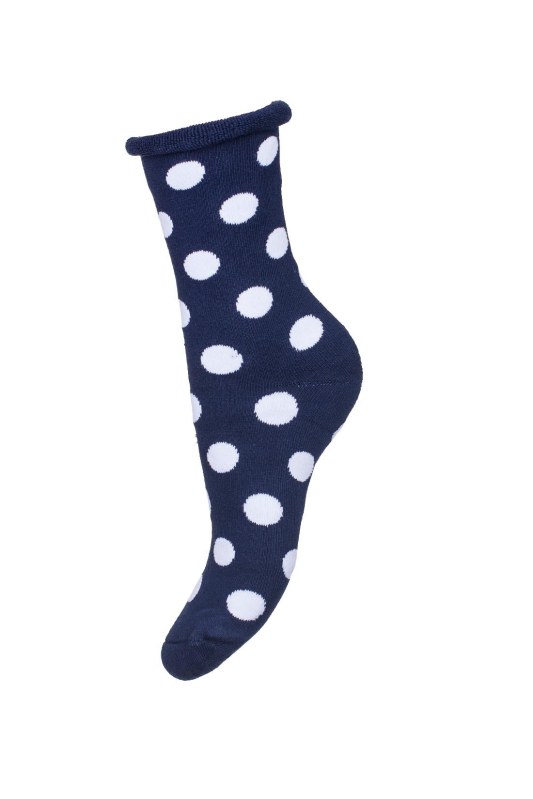 Dámské zimní netlačící ponožky Milena 0118 Puntíky, Froté 37-41 - Dámské oblečení doplňky ponožky