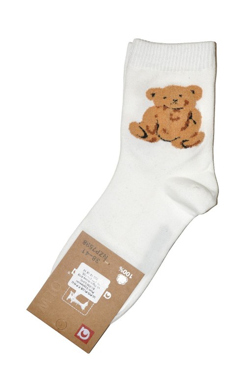 Dámské ponožky Ulpio Aura.Via 7598 Plyšový medvídek - ponožky