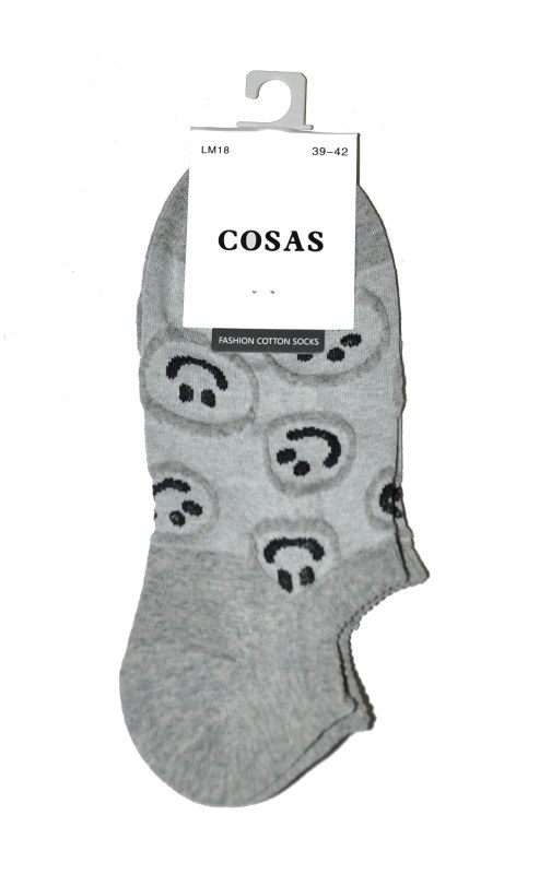 Dámské ponožky WiK Cosas LM18-107 Emotikony 35-42 - Dámské oblečení doplňky ponožky