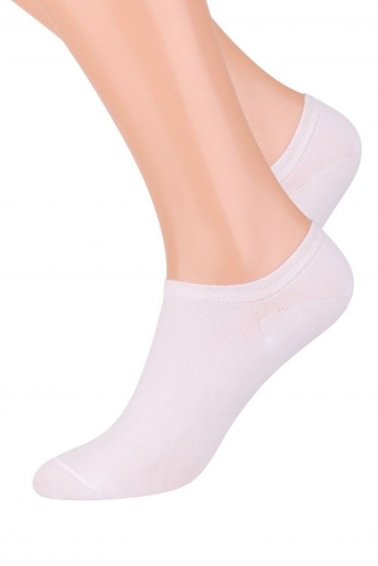 Dámské ponožky 007 white - Steven - Dámské oblečení doplňky ponožky