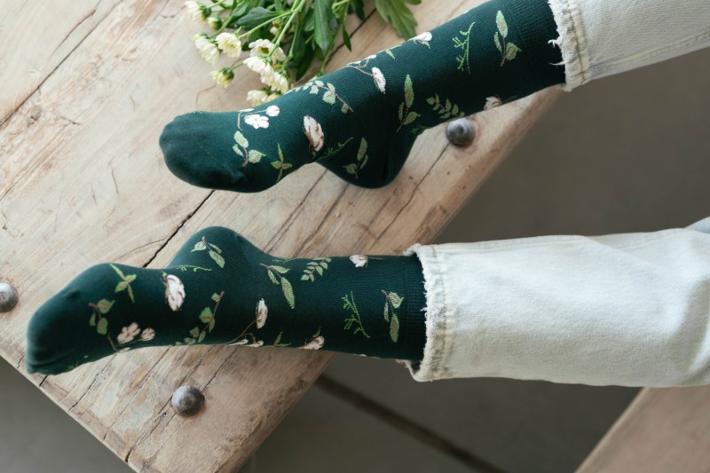 Ponožky 017-005 Green - Steven - Dámské oblečení doplňky ponožky