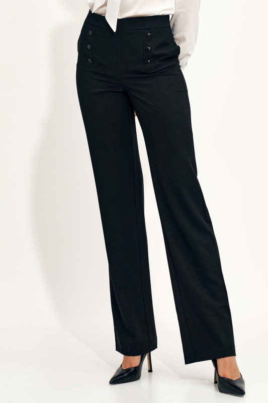 Kalhoty dámské SD71 černé - Nife - Dámské oblečení kalhoty