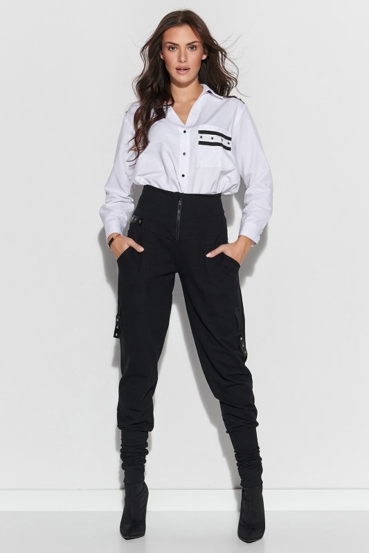 Dámské teplákové kalhoty NU332 černá - Numinou - Dámské oblečení kalhoty