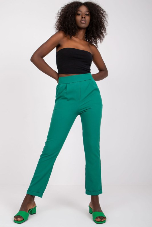 Dámské kalhoty model 162538 Zelená - Rosa Rossa - Dámské oblečení kalhoty