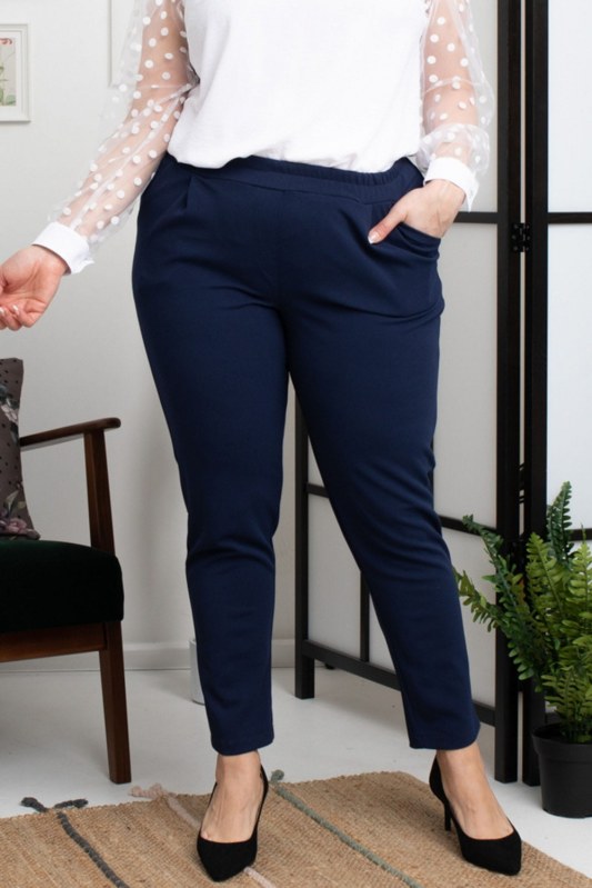 Plus velikost Kalhoty model 169232 Karko - Dámské oblečení kalhoty