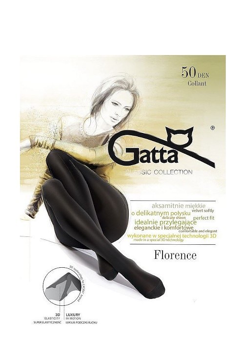 Dámské punčochové kalhoty Gatta Florence 50 den 5XL - Dámské oblečení kalhoty