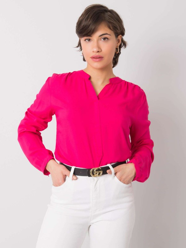 Dámská košile EO KS 1431.98 tmavě růžová - RUE PARIS - košile a halenky