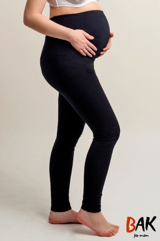 Těhotenské legíny Mama LC05 - BAK - Dámské oblečení legíny