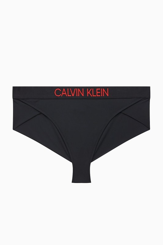 Spodní díl plavek KW0KW00944-BEH černá - Calvin Klein - Dámské oblečení plavky