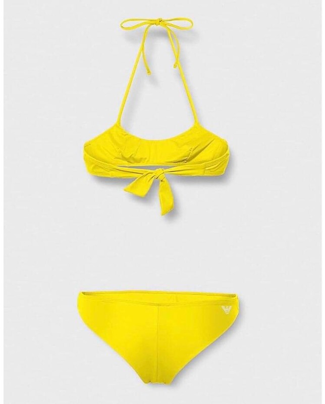 Dámské dvoudílné plavky 262618 0P313 00560 žlutá - Emporio Armani - Dámské oblečení plavky