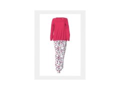 Elegantní dámské pyžamo s květinovým vzorem 11918 - Vamp 5555393