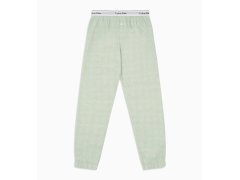 Dámské pyžamové kalhoty QS5934E-FPV zelená - Calvin Klein 5577545