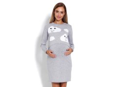 Dámská těhotenská noční košile 1682 - PeeKaBoo 5562604
