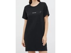Dámská noční košile QS6896E UB1 černá - Calvin Klein 5585686