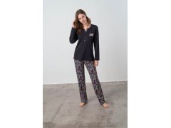 Dvoudílné dámské pyžamo Gwen 17464 - Vamp 6335296