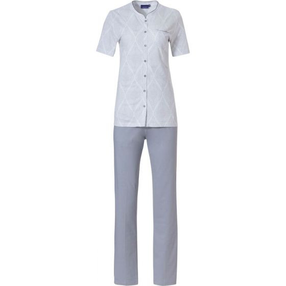 Dámské pyžamo 20231-116-6 šedá-potisk - Pastunette - pyžama