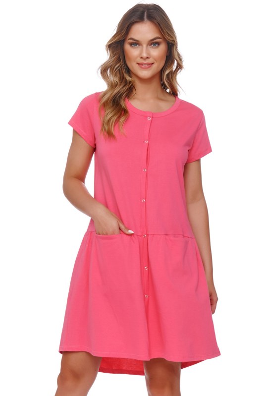 Dámská noční košile TCB.9445 tmavě růžová - Doctor nap - Dámské oblečení pyžama