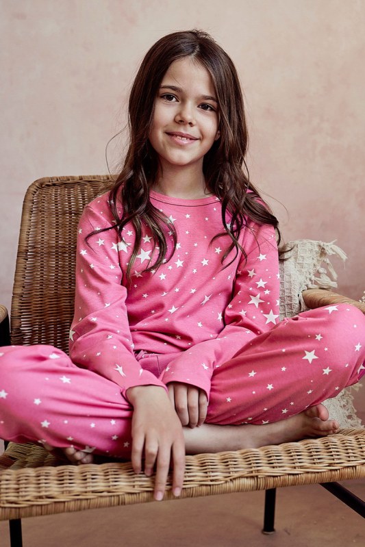 Dívčí pyžamo 3048 ERYKA - Dámské oblečení pyžama