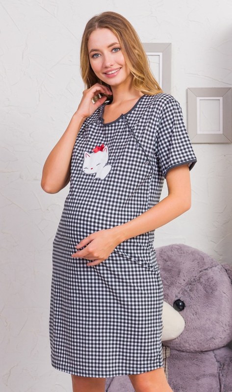Dámská noční košile mateřská Koťátko - Dámské oblečení pyžama