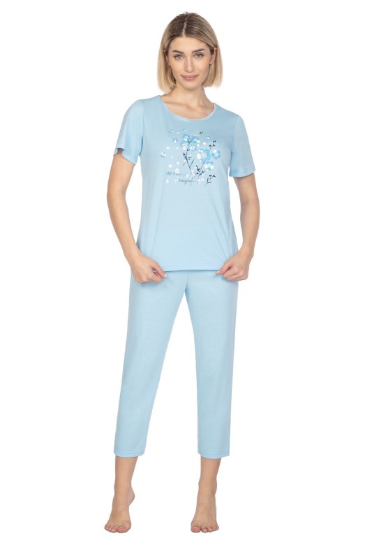 Dámské pyžamo Regina 655 kr/r 2XL-4XL L24 - Dámské oblečení pyžama