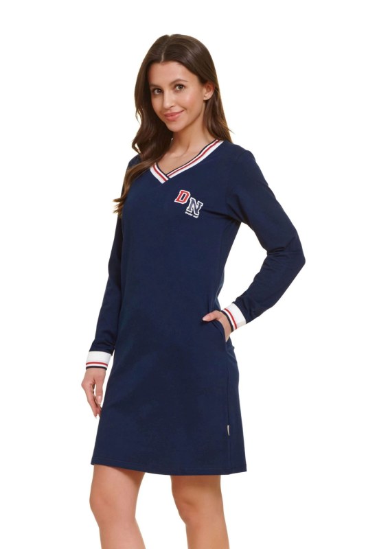 Noční košile 4534 blue plus - Doctornap - Dámské oblečení pyžama