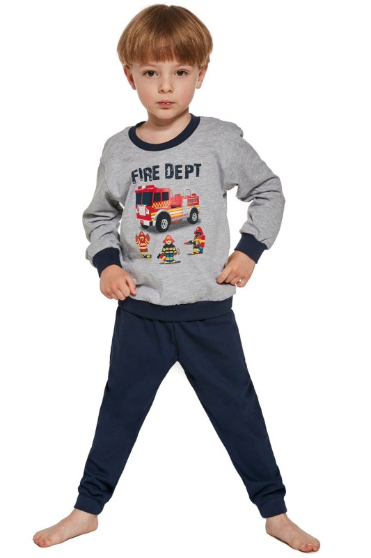 Chlapecké pyžamo 477/146 Fireman - CORNETTE - Dámské oblečení pyžama