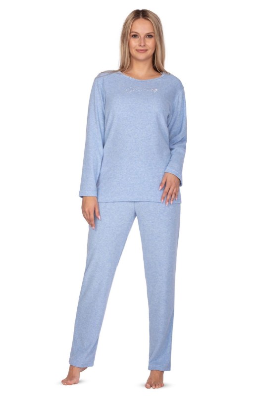Dámské pyžamo 643 blue - REGINA - Dámské oblečení pyžama