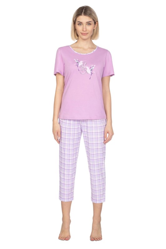 Dámské pyžamo 659 violet plus - REGINA - Dámské oblečení pyžama