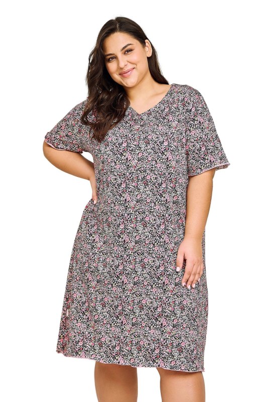 Noční košile 3170 Amora - TARO - Dámské oblečení pyžama