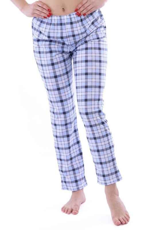 Dámské pyžamové kalhoty Magda světle modré - Dámské oblečení pyžama